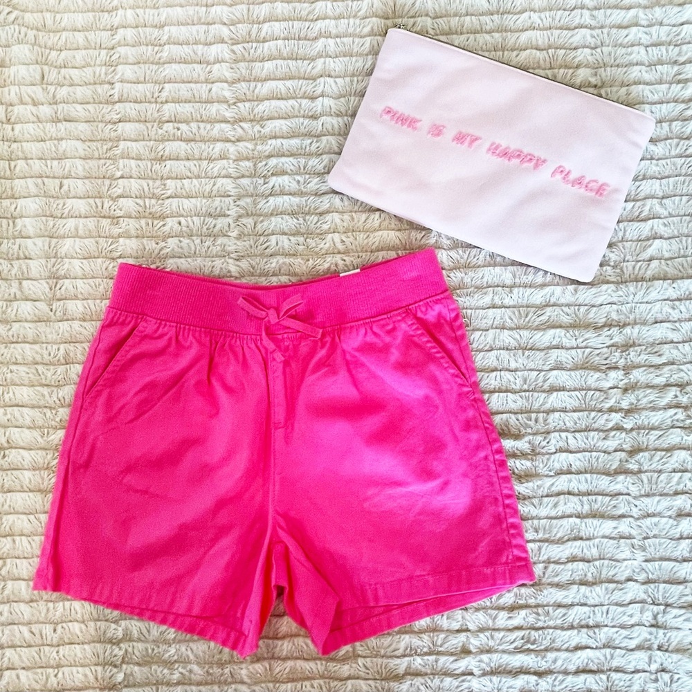 THE CHILDREN’S PLACE Girl’s Pink BarbieCore Shorts Size 12
